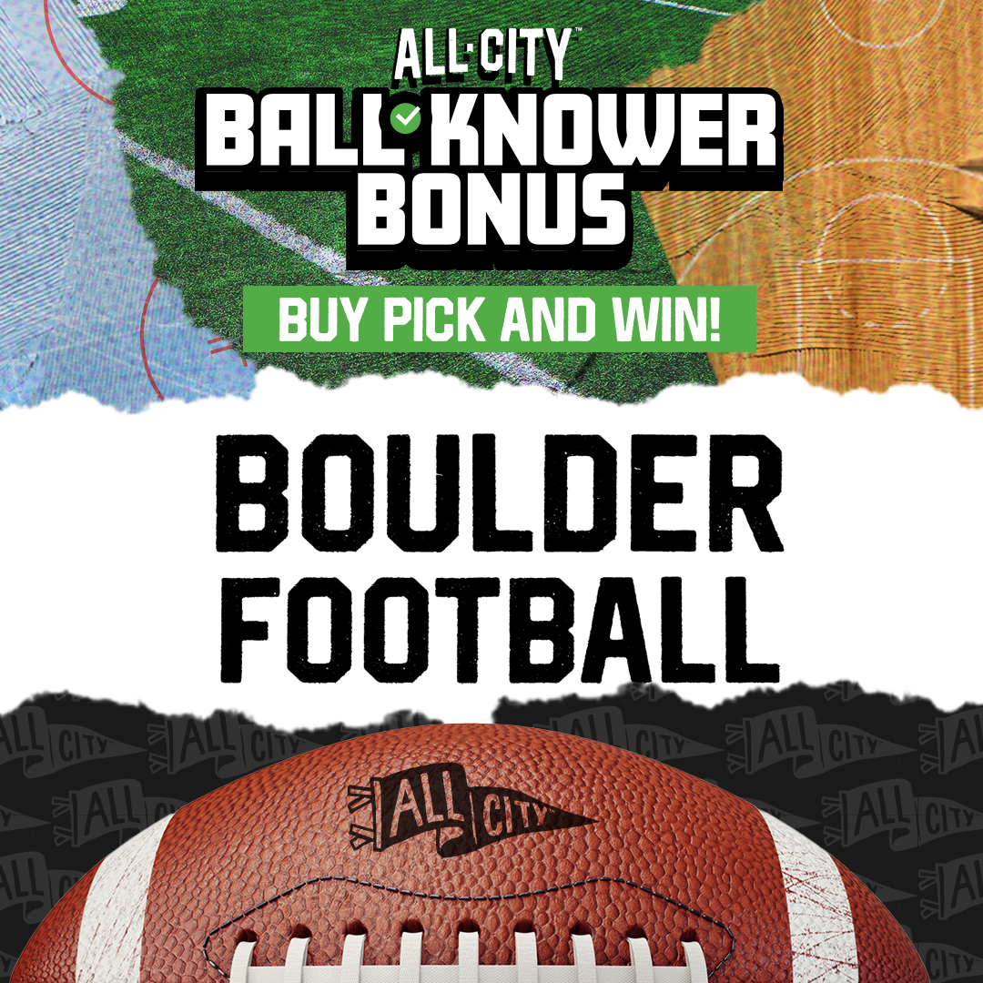 ALLCITY Will Colorado sack the Wyoming QB? Pick correctly & spend $25+ to win a Bonus Gift Card worth 100% of your order value! | Cheers Cash