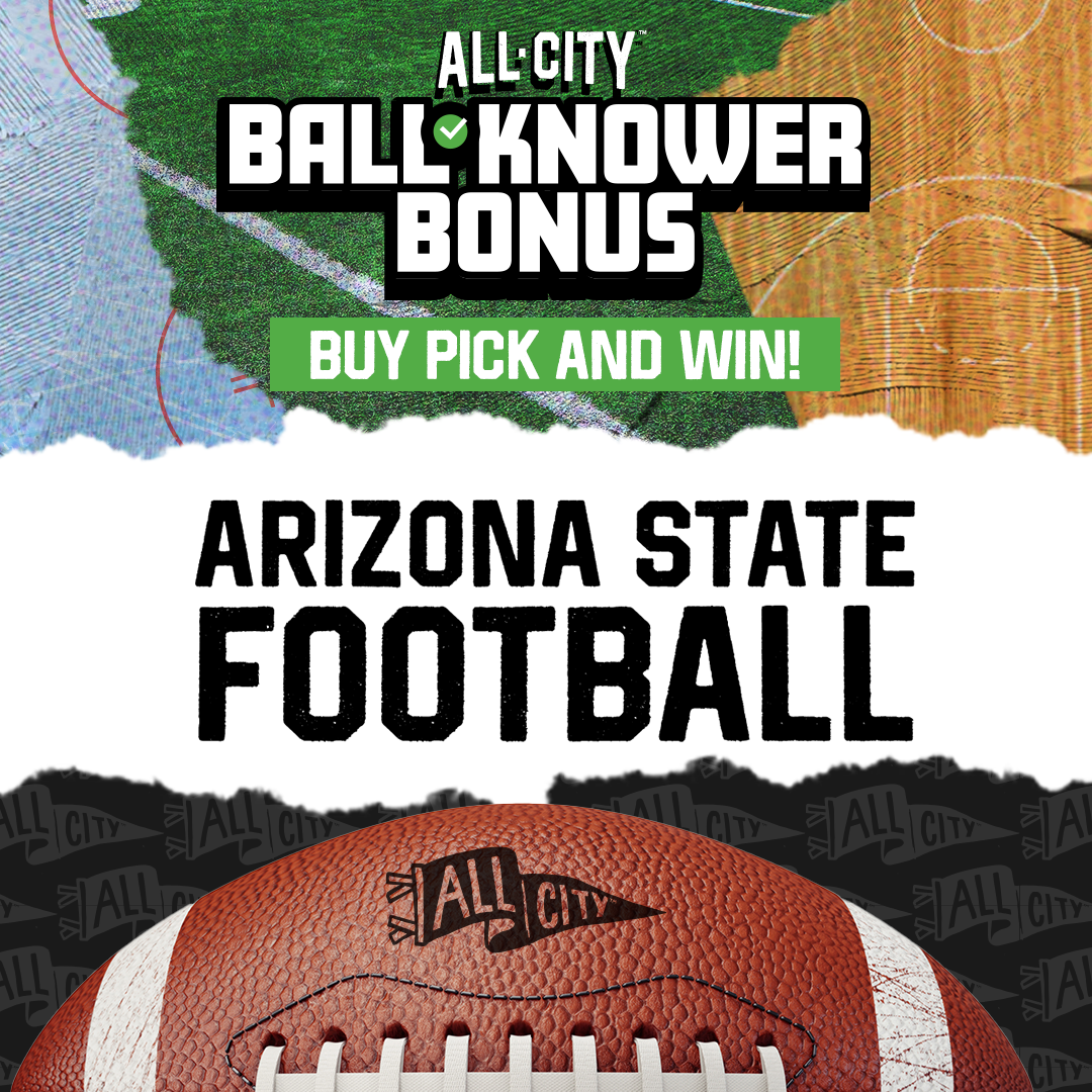 ALLCITY Predict Arizona State's sacks vs. Baylor and spend $25+ to win a Bonus Gift Card worth 100% of your order value! | Cheers Cash
