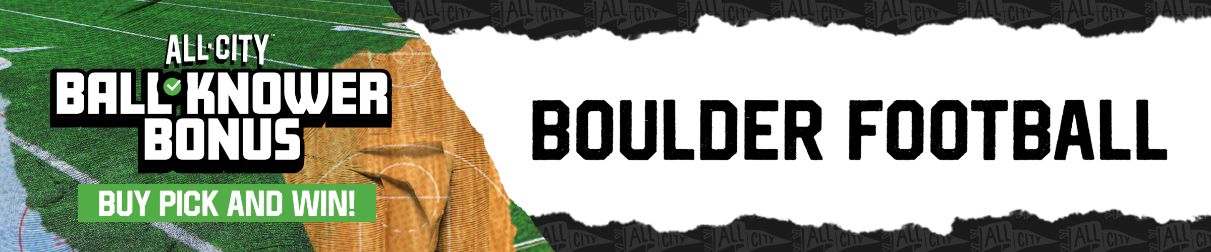 ALLCITY Will Colorado sack the Wyoming QB? Pick correctly & spend $25+ to win a Bonus Gift Card worth 100% of your order value! | Cheers Cash